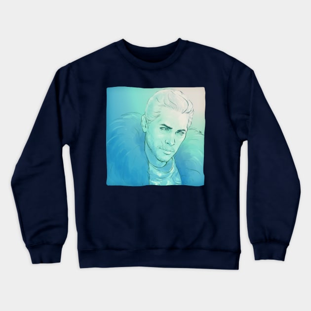 Commander - blu oltremare Crewneck Sweatshirt by cute-ellyna